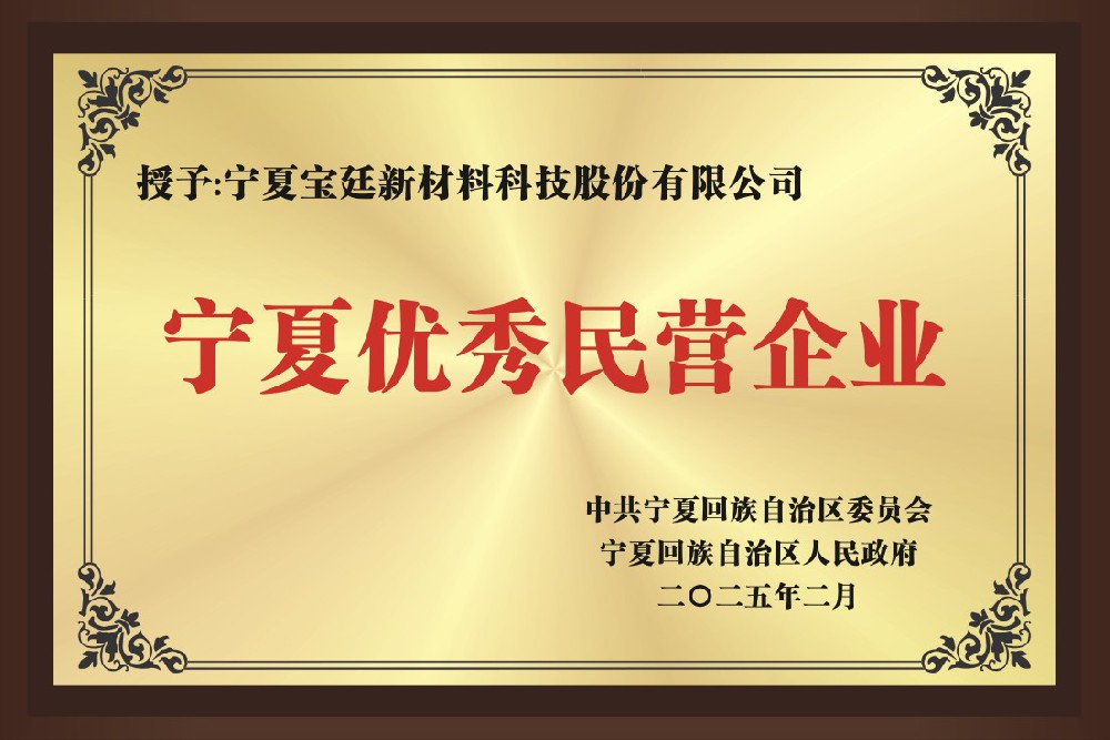 宁夏优秀民营企业